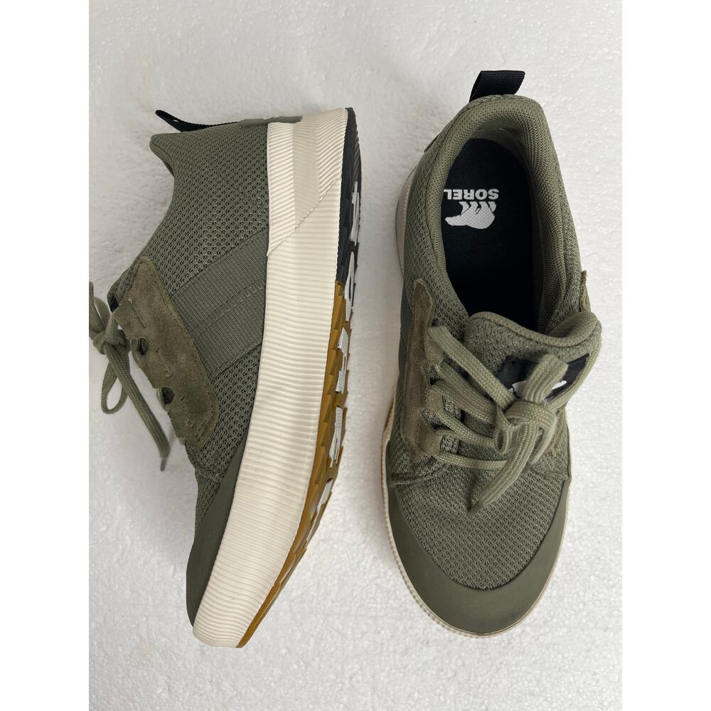 Sorel women’s Out N About III waterproof low sneakers olive green size 8 - Picture 6 of 9
